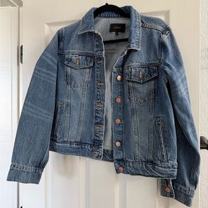 Quince Blue Jean Jacket Size Medium with pockets